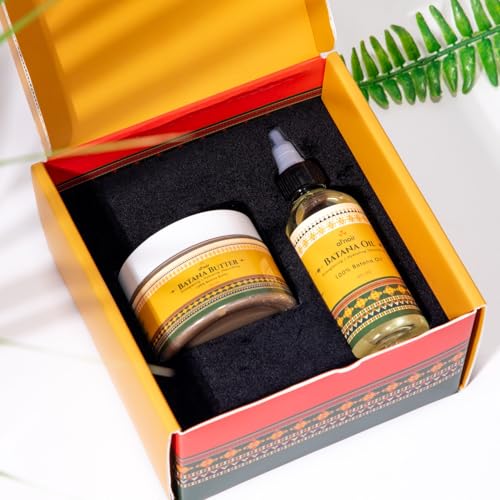 PowerPak 100 % rohes Batana-Öl, Haarwachstumsset, Dr. Sebi Batana Öl aus Honduras, unraffiniert, fördert die Haardicke für Männer und Frauen, 120 ml PowerPak 100 % rohes Batana-Öl, Haarwachstumsset, Dr. Sebi Batana Öl aus Honduras, unraffiniert, fördert die Haardicke für Männer und Frauen, 120 ml von PowerPak