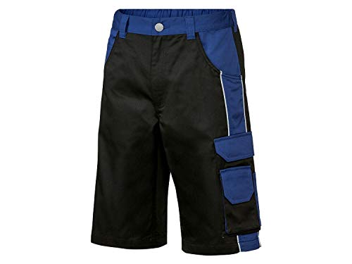 Powerfix Profi Herren Arbeitshose Arbeitsbermudas Kurze Hose Bermuda Schwarz 50 von Powerfix