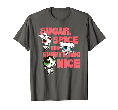 Powerpuff Girl Sugar Spice And Everything Nice T-Shirt von Powerpuff Girls