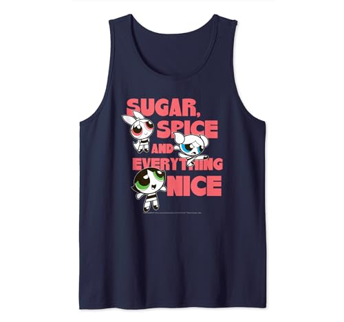 Powerpuff Girl Sugar Spice And Everything Nice Tank Top von Powerpuff Girls