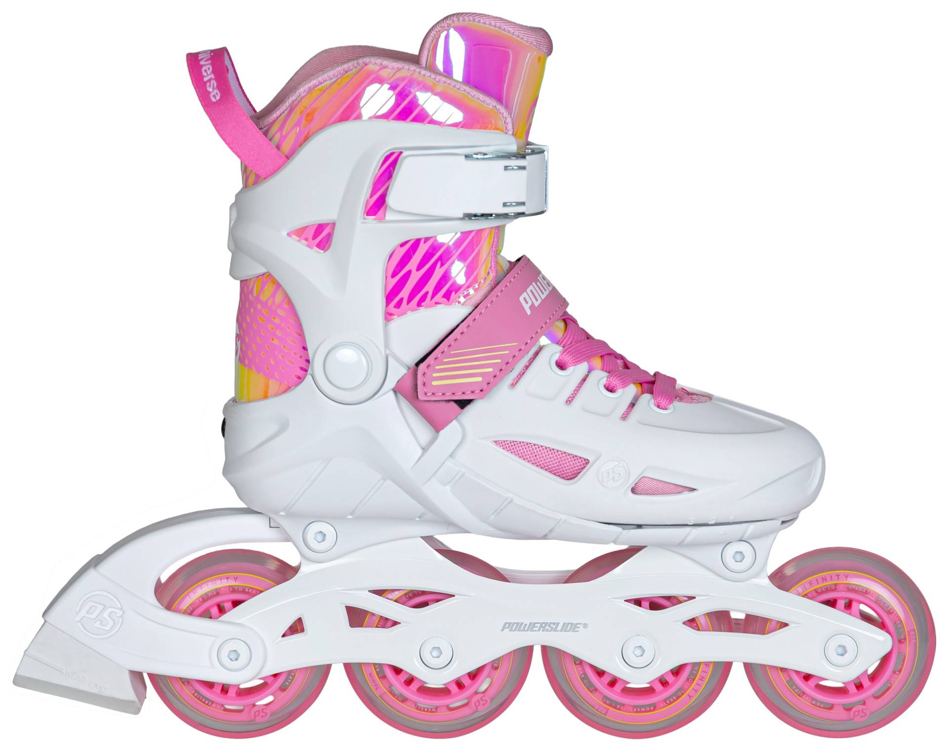 Powerslide Inlineskates "Universe Red 4W Kids adj." von Powerslide