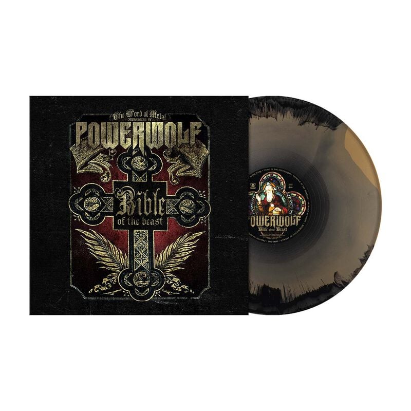 Powerwolf Bible of the beast LP multicolor von Powerwolf