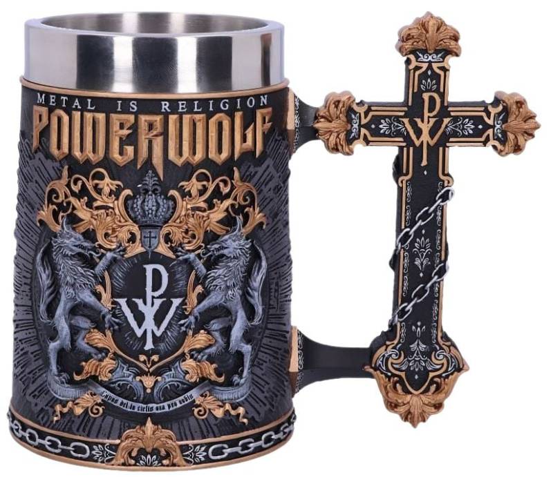 Powerwolf Bierkrug - Powerwolf Logo - multicolor  - Lizenziertes Merchandise! von Powerwolf
