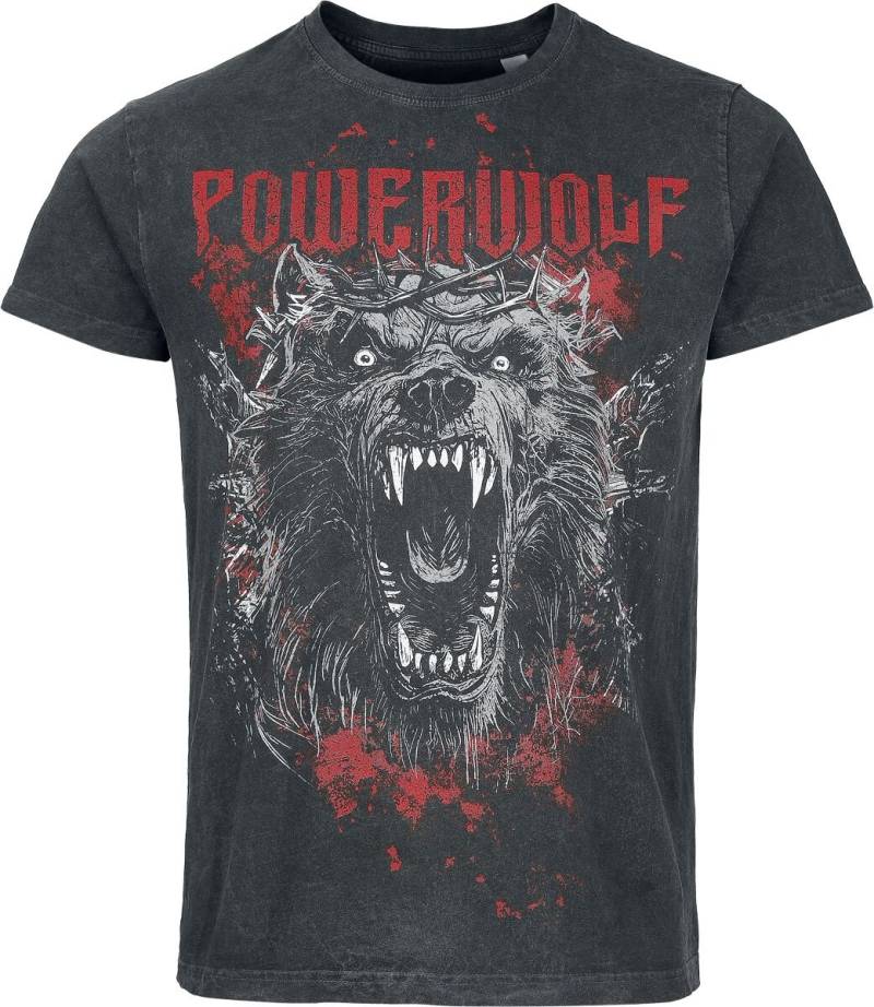 Powerwolf Chaos T-Shirt dunkelgrau in 4XL von Powerwolf