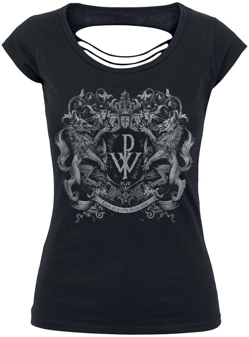 Powerwolf Crest T-Shirt schwarz in L von Powerwolf