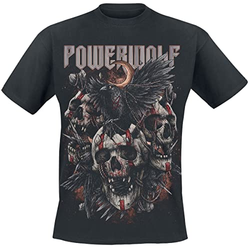 Powerwolf Dead Boys Don't Cry Männer T-Shirt schwarz M 100% Baumwolle Band-Merch, Bands von Powerwolf