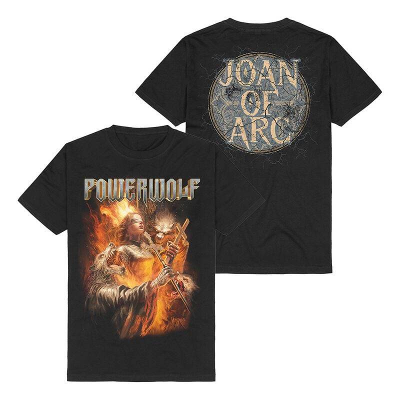 Powerwolf Joan Of Arc T-Shirt schwarz in XL von Powerwolf