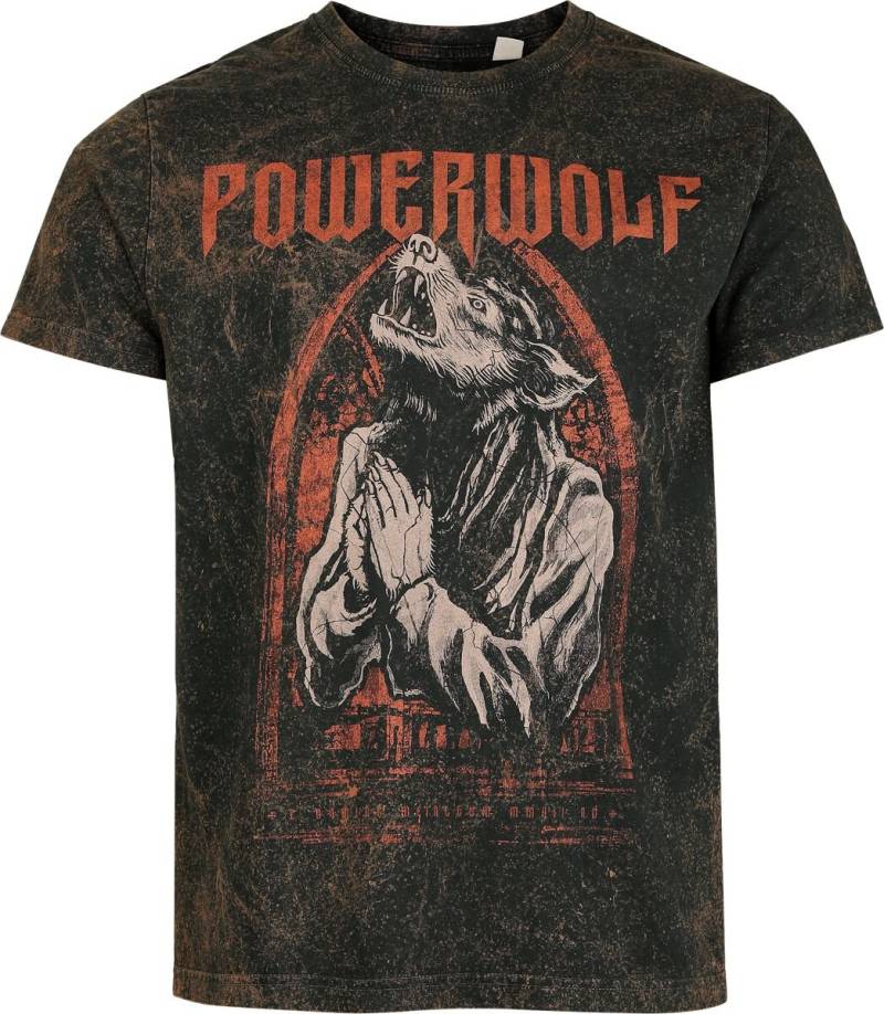 Powerwolf Lupus dei T-Shirt rost in 4XL von Powerwolf