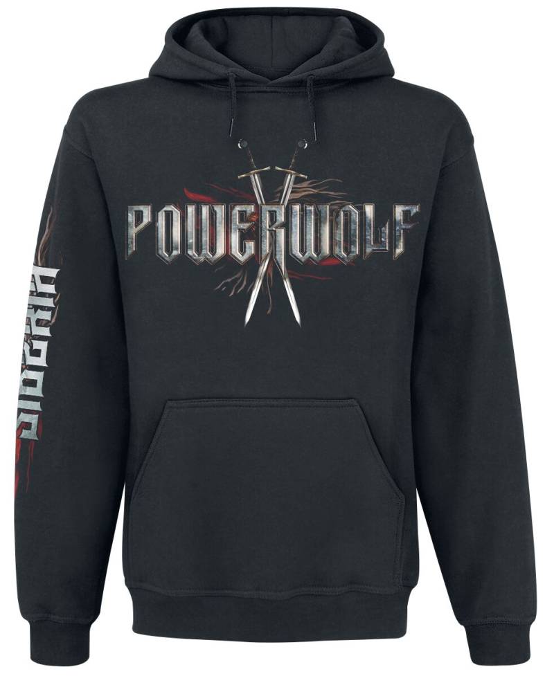 Powerwolf Nightside of Siberia Kapuzenpullover schwarz in S von Powerwolf