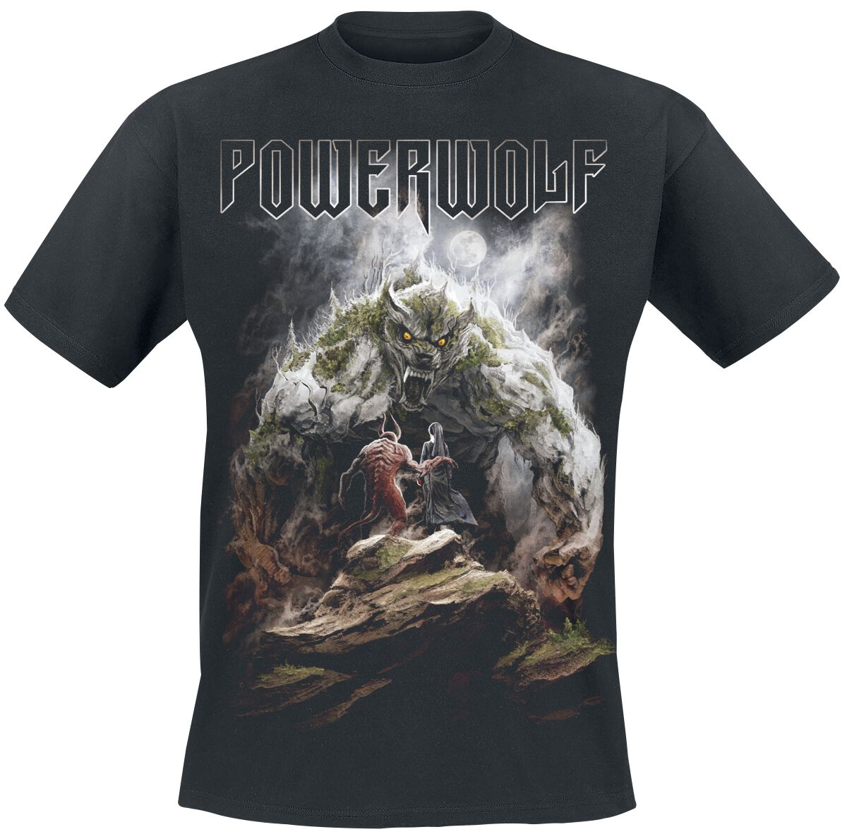 Powerwolf Stonewolf T-Shirt schwarz in L von Powerwolf