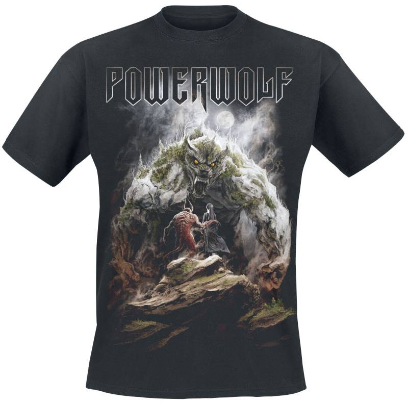 Powerwolf Stonewolf T-Shirt schwarz in XXL von Powerwolf