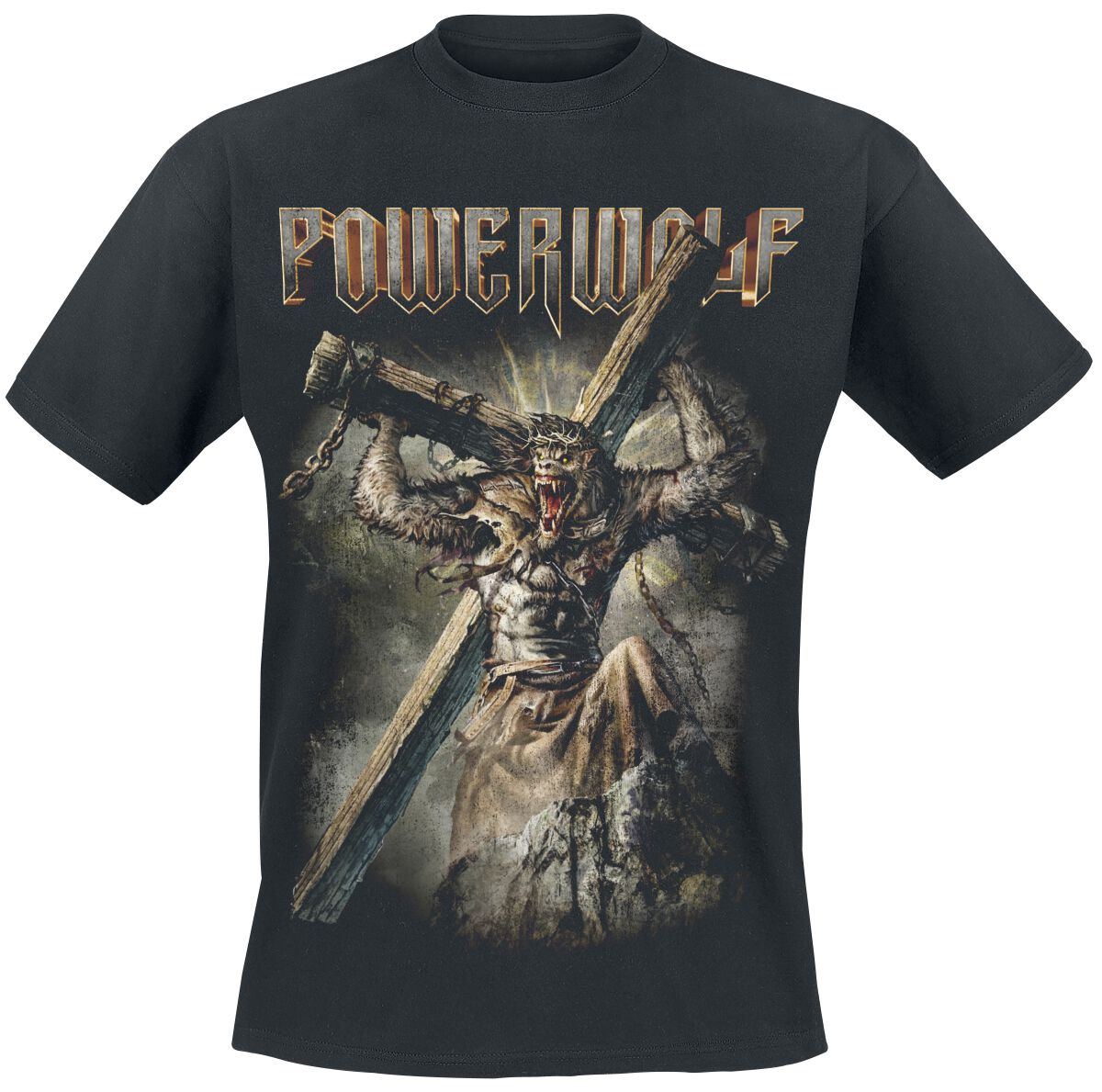 Powerwolf T-Shirt - Interludium - S bis XXL - für Männer - Größe XXL - schwarz  - Lizenziertes Merchandise! von Powerwolf