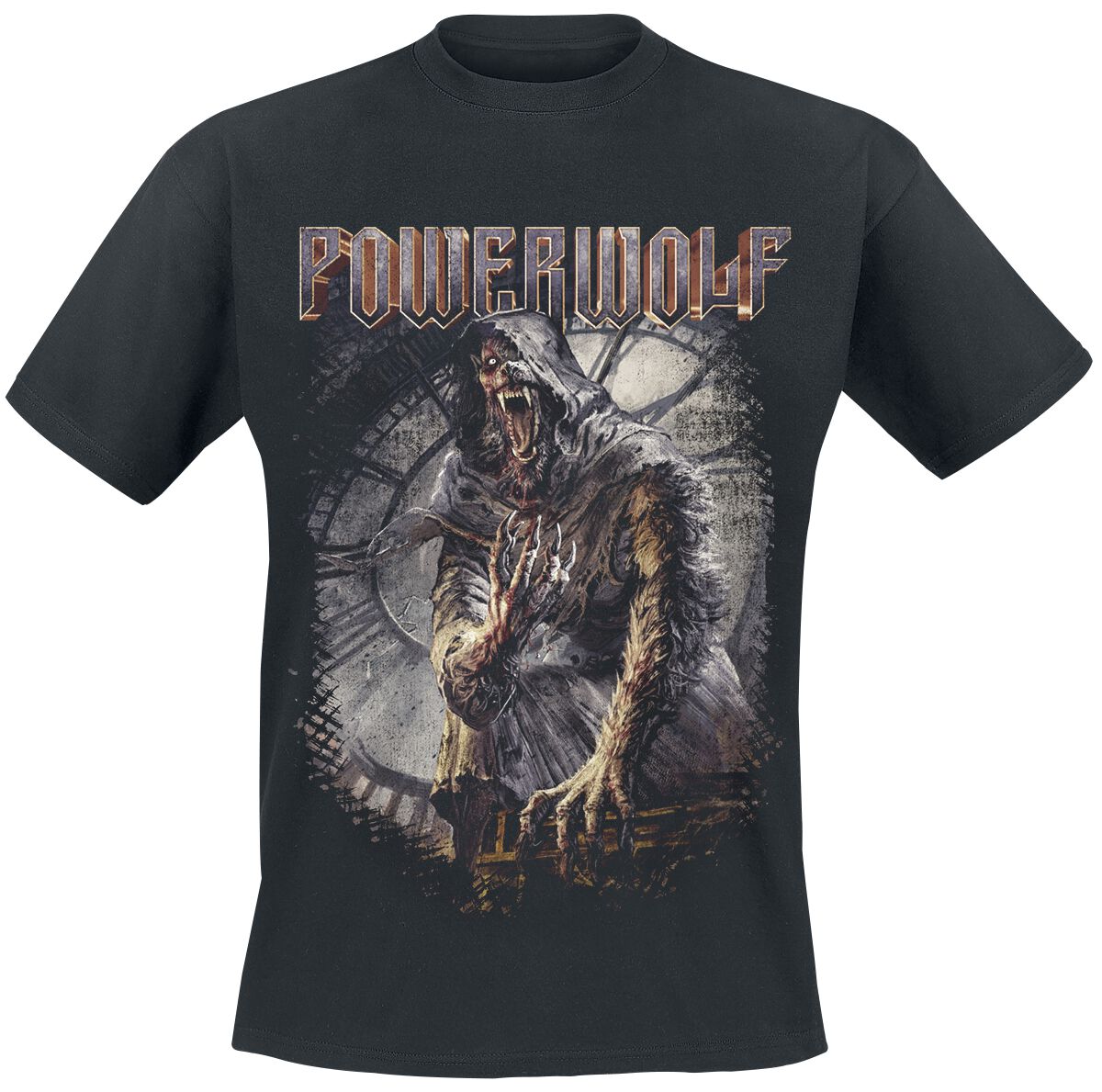 Powerwolf T-Shirt - No Prayer On Midnight - S bis 3XL - für Männer - Größe XL - schwarz  - Lizenziertes Merchandise! von Powerwolf