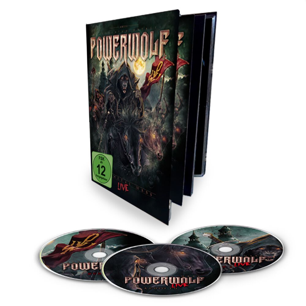 Powerwolf The Metal mass live DVD multicolor von Powerwolf