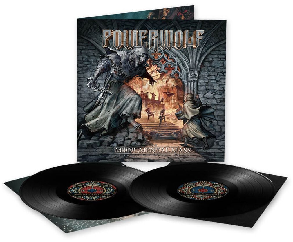 Powerwolf The monumental mass: A cinematic metal event LP schwarz von Powerwolf
