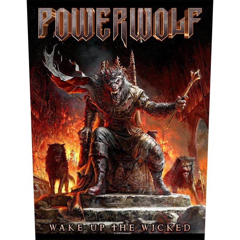 Powerwolf Wake Up The Wicked Backpatch multicolor von Powerwolf