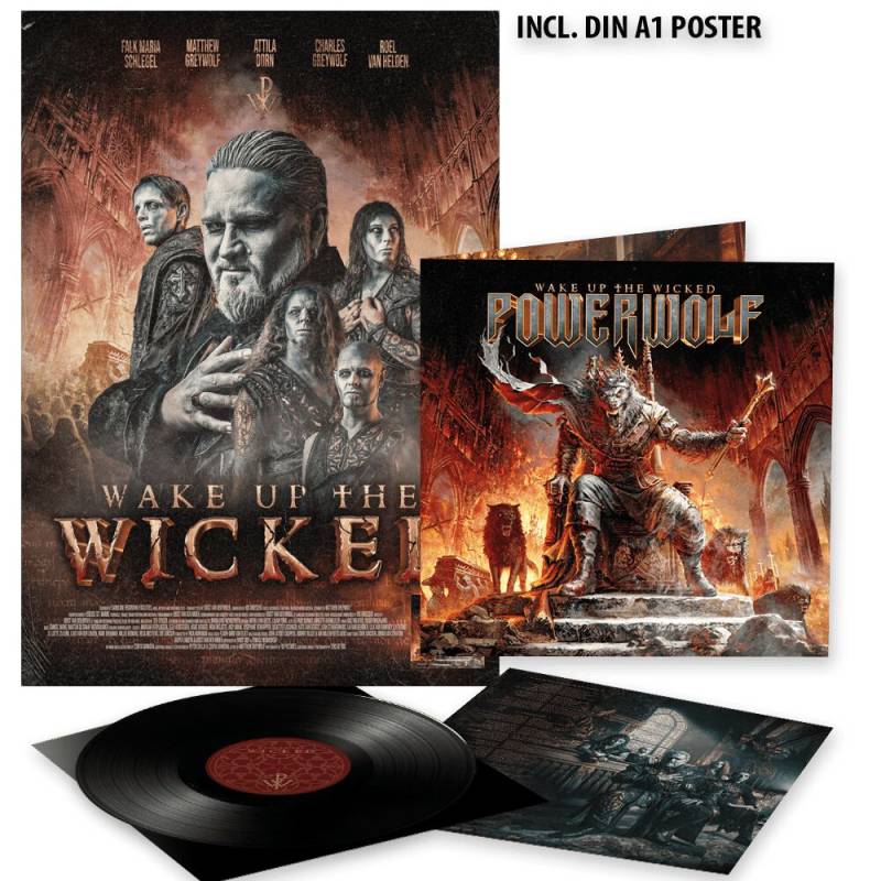 Powerwolf Wake Up The Wicked LP multicolor von Powerwolf