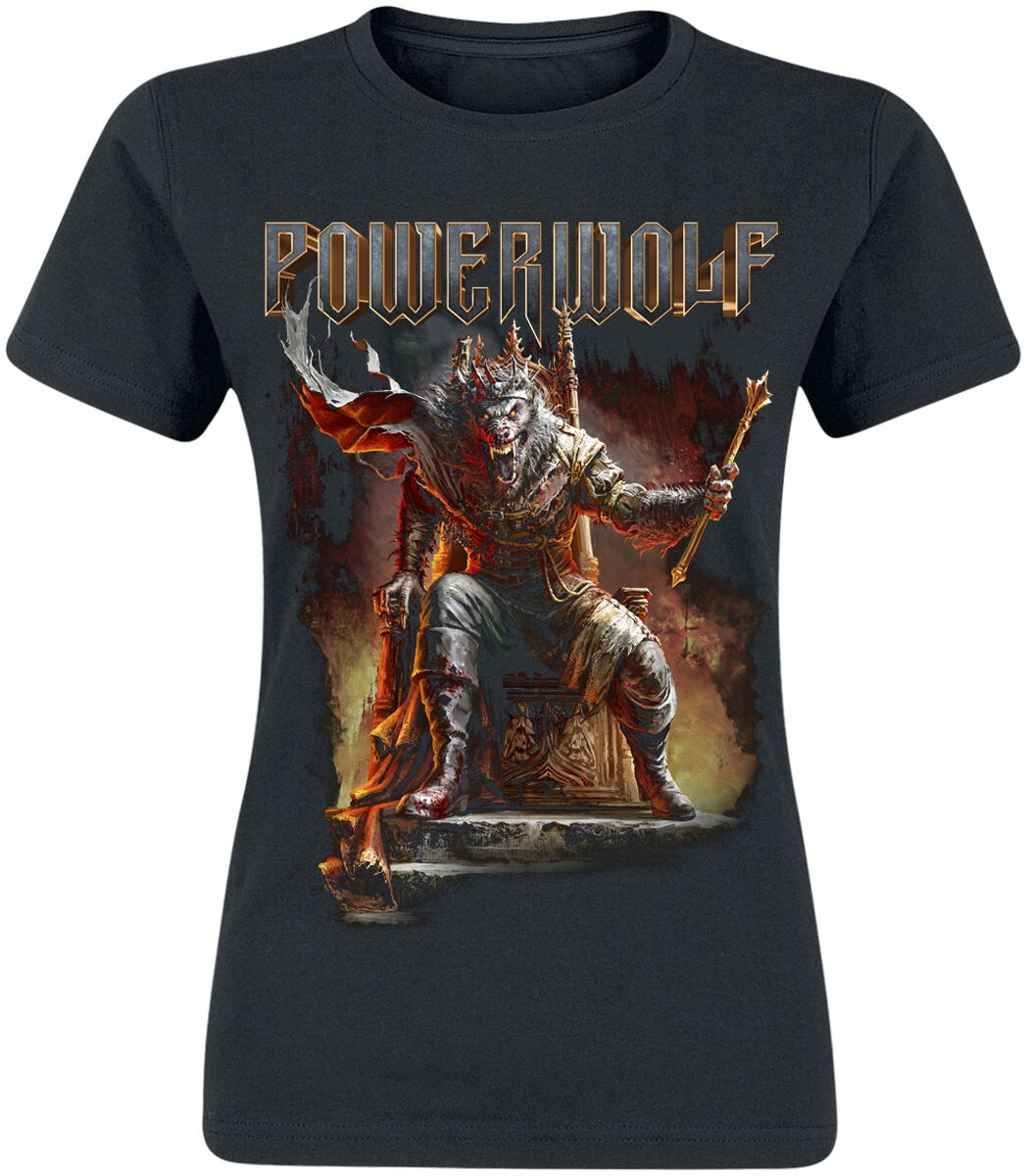 Powerwolf Wake Up The Wicked T-Shirt schwarz in L von Powerwolf