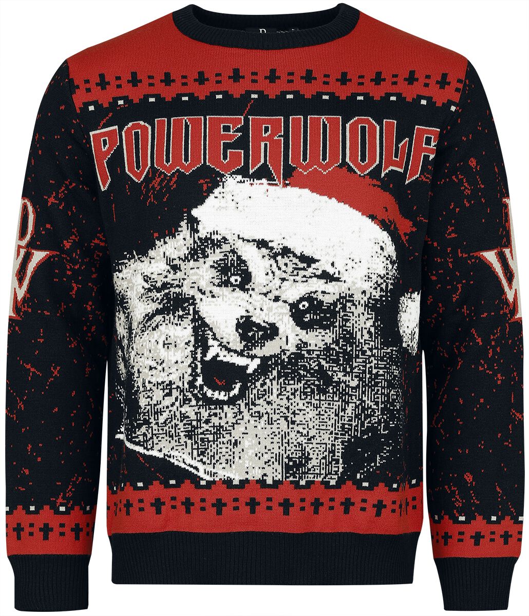 Powerwolf Weihnachtspullover - Holiday Sweater 2024 - L bis 5XL - für Männer - Größe XXL - multicolor  - EMP exklusives Merchandise! von Powerwolf