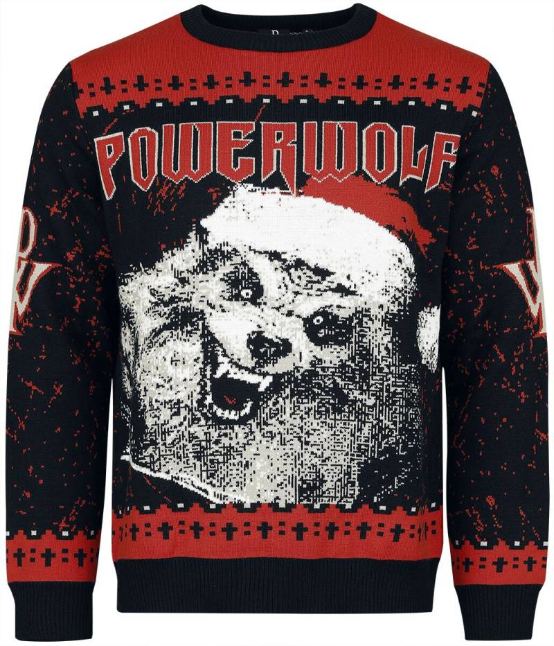 Powerwolf Weihnachtspullover - Holiday Sweater 2024 - L bis 5XL - für Männer - Größe XXL - multicolor  - EMP exklusives Merchandise! von Powerwolf