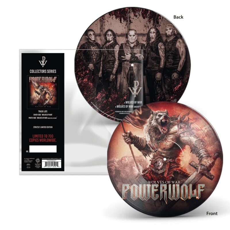 Powerwolf Wolves Of War Single multicolor von Powerwolf
