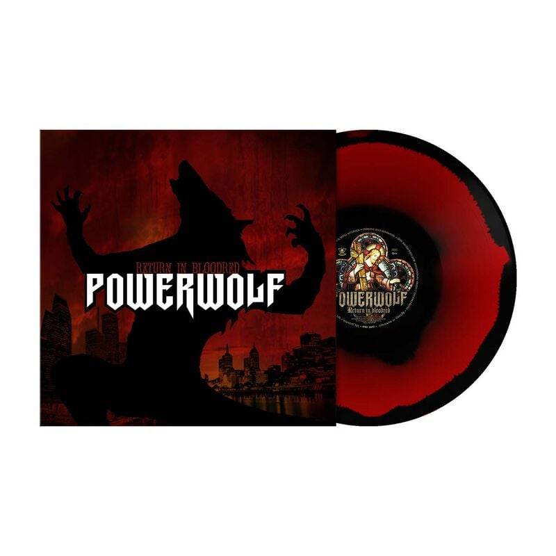 Return in bloodred von Powerwolf - LP (Coloured, Limited Edition, Re-Release, Standard) von Powerwolf