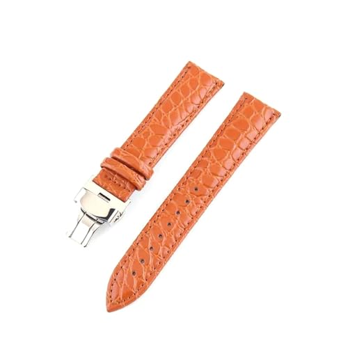 Poyuad 12–24 mm Lederarmband für die Uhr, stilvolles Universalarmband, verstellbares und austauschbares Zubehör,21 mm von Poyuad