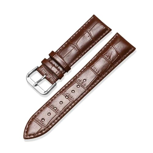 Poyuad 12 mm – 24 mm, Lederband, stylisches Bambusband, verstellbares Ersatzzubehör,10 mm von Poyuad