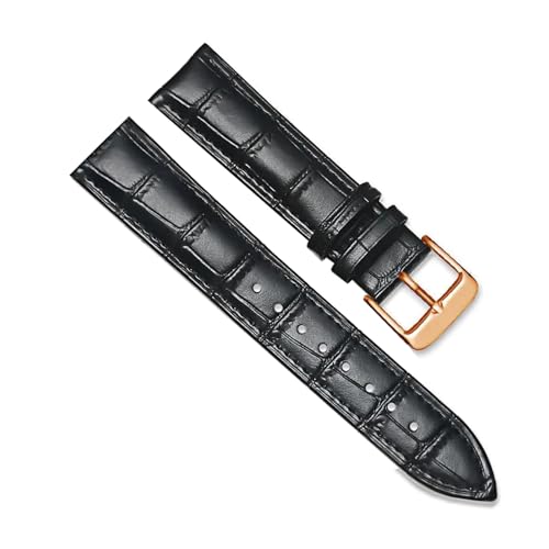Poyuad 16 mm – 24 mm, Lederarmband, Universalarmband für Damen und Herren, Dornschließe aus Stahl, verstellbares Ersatzzubehör,12 mm Poyuad 16 mm – 24 mm, Lederarmband, Universalarmband für Damen und Herren, Dornschließe aus Stahl, verstellbares Ersatzzubehör,12 mm von Poyuad