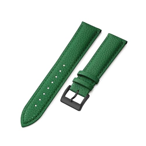 Poyuad 16 mm – 24 mm, Unisex-Uhrenarmband aus Leder, modisches Armband, verstellbares und austauschbares Accessoire,16 mm von Poyuad