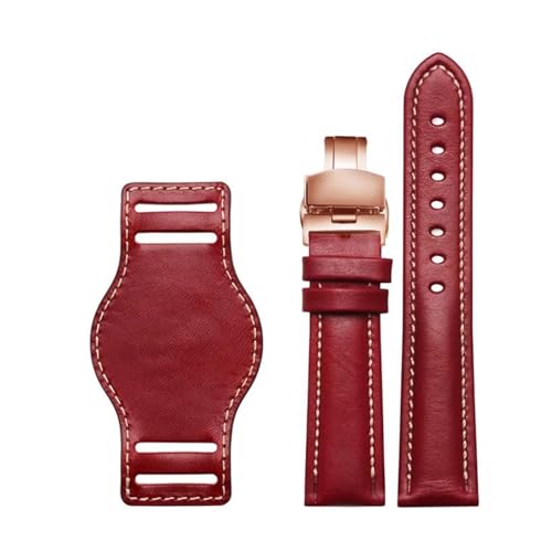 Poyuad 18 mm, 20 mm, 21 mm, 22 mm Leder-Uhrenarmband, Universalarmband, verstellbar und austauschbar,22 mm Poyuad 18 mm, 20 mm, 21 mm, 22 mm Leder-Uhrenarmband, Universalarmband, verstellbar und austauschbar,22 mm von Poyuad
