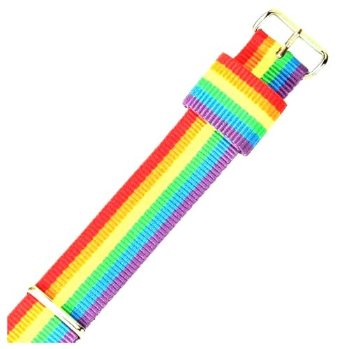 Poyuad 18 mm 20 mm 22 mm, 24,5 cm Länge, atmungsaktives Nylonarmband mit Canvas-Dornschließe – Ersatzbänder für Männer und Frauen,20mm Poyuad 18 mm 20 mm 22 mm, 24,5 cm Länge, atmungsaktives Nylonarmband mit Canvas-Dornschließe – Ersatzbänder für Männer und Frauen,20mm von Poyuad
