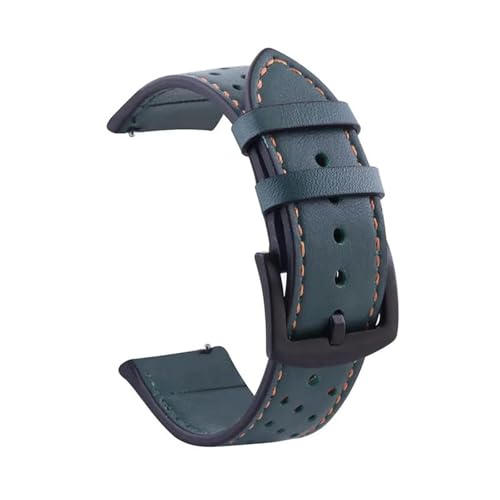 Poyuad 20–22 mm Lederarmband für Uhren, stilvolles Universalarmband, verstellbares und austauschbares Zubehör,22 mm von Poyuad