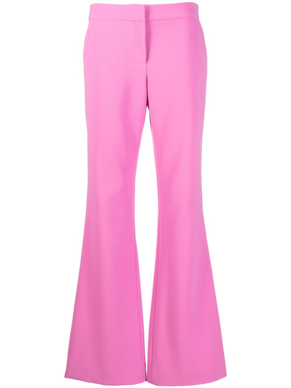 Prabal Gurung Ausgestellte High-Waist-Hose - Rosa von Prabal Gurung