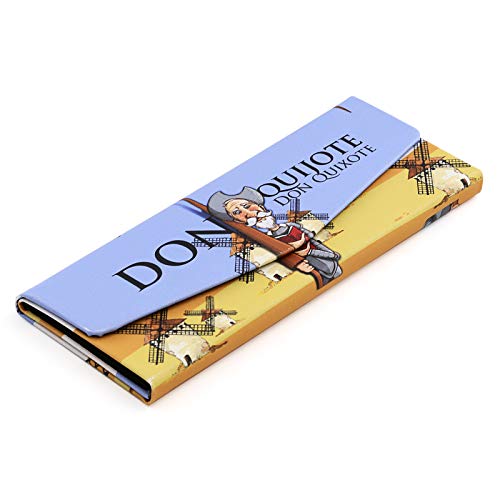 PracticDomus Dreieckige, zusammenklappbare und leichte Brillenetui. Magnetverschluss und Samt ausgekleidetes Innenleben. Kollektion Quijote PracticDomus Dreieckige, zusammenklappbare und leichte Brillenetui. Magnetverschluss und Samt ausgekleidetes Innenleben. Kollektion Quijote von PracticDomus