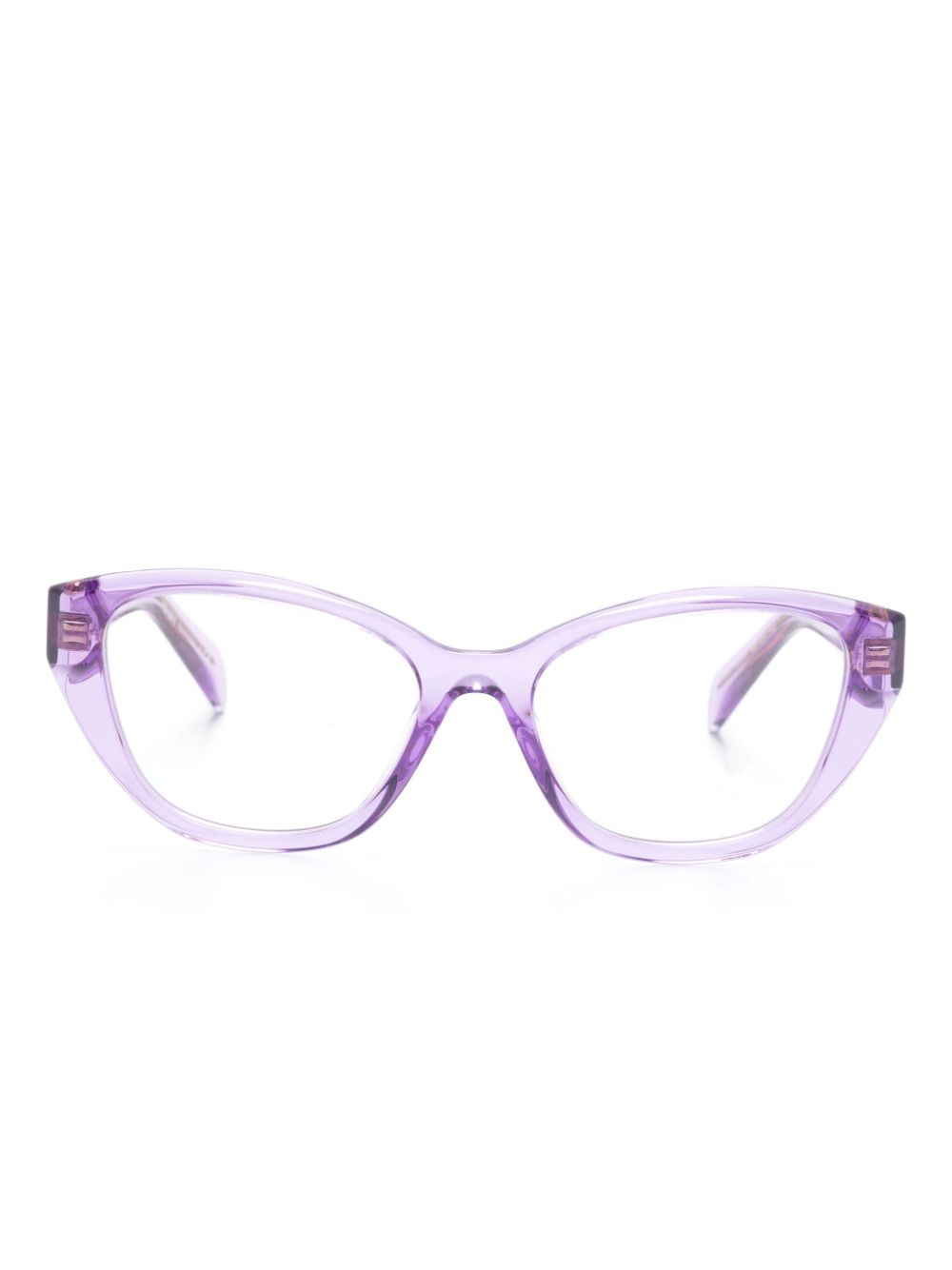 Prada Eyewear Brille im Butterfly-Design - Violett von Prada Eyewear