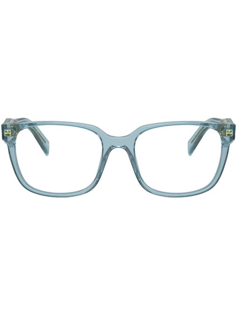 Prada Eyewear Brille mit eckigem Gestell - Blau von Prada Eyewear