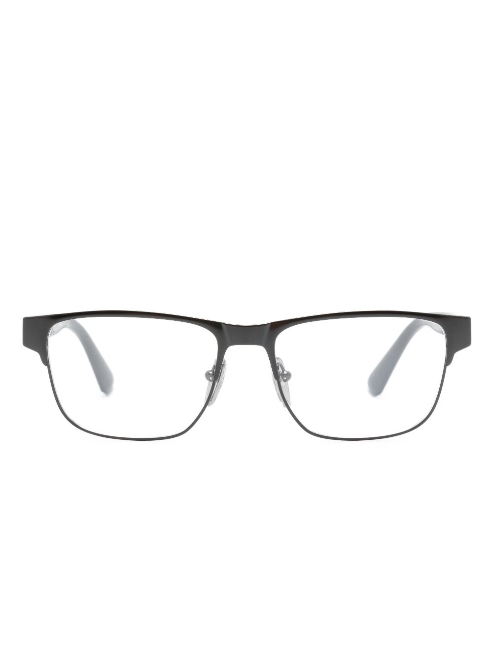 Prada Eyewear Brille mit eckigem Gestell - Schwarz von Prada Eyewear