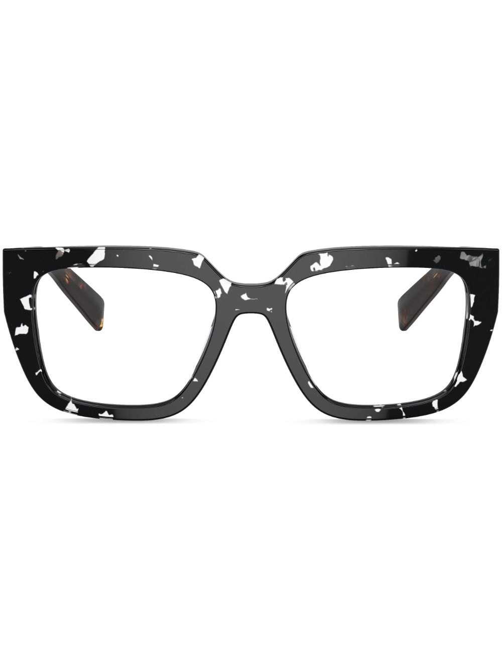 Prada Eyewear Cat-Eye-Brille in Schildpattoptik - Braun von Prada Eyewear