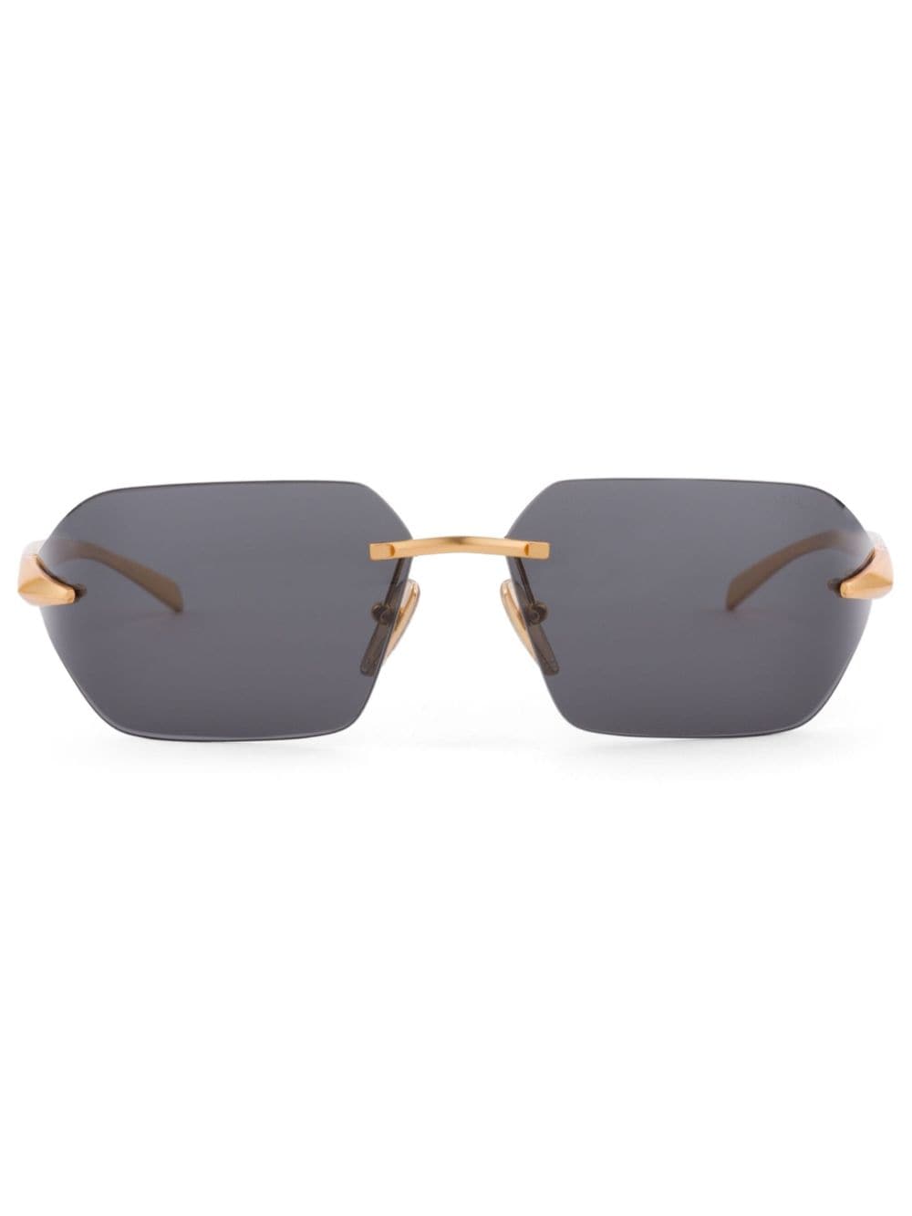 Prada Eyewear Runway Sonnenbrille - Grau von Prada Eyewear