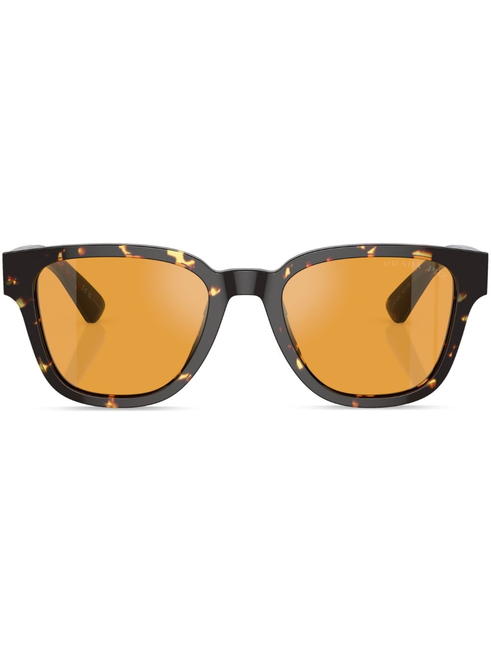 Prada Eyewear Sonnenbrille in Schildpattoptik - Braun von Prada Eyewear