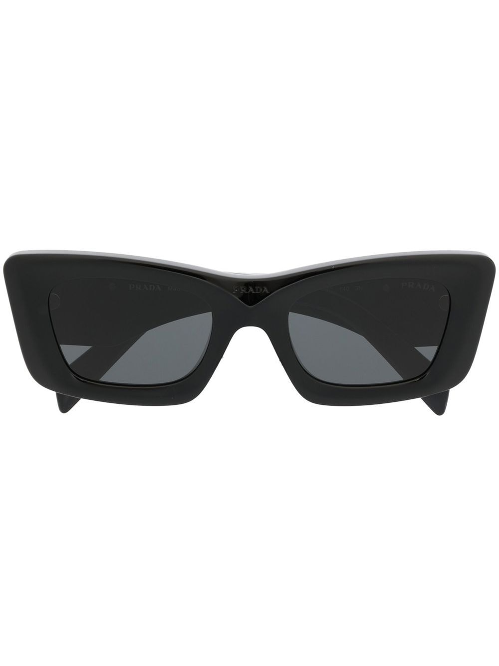 Prada Eyewear Sonnenbrille mit Cat-Eye-Gestell - Schwarz von Prada Eyewear