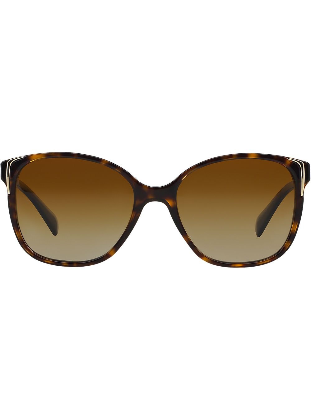 Prada Eyewear Sonnenbrille mit eckigem Gestell - Braun von Prada Eyewear