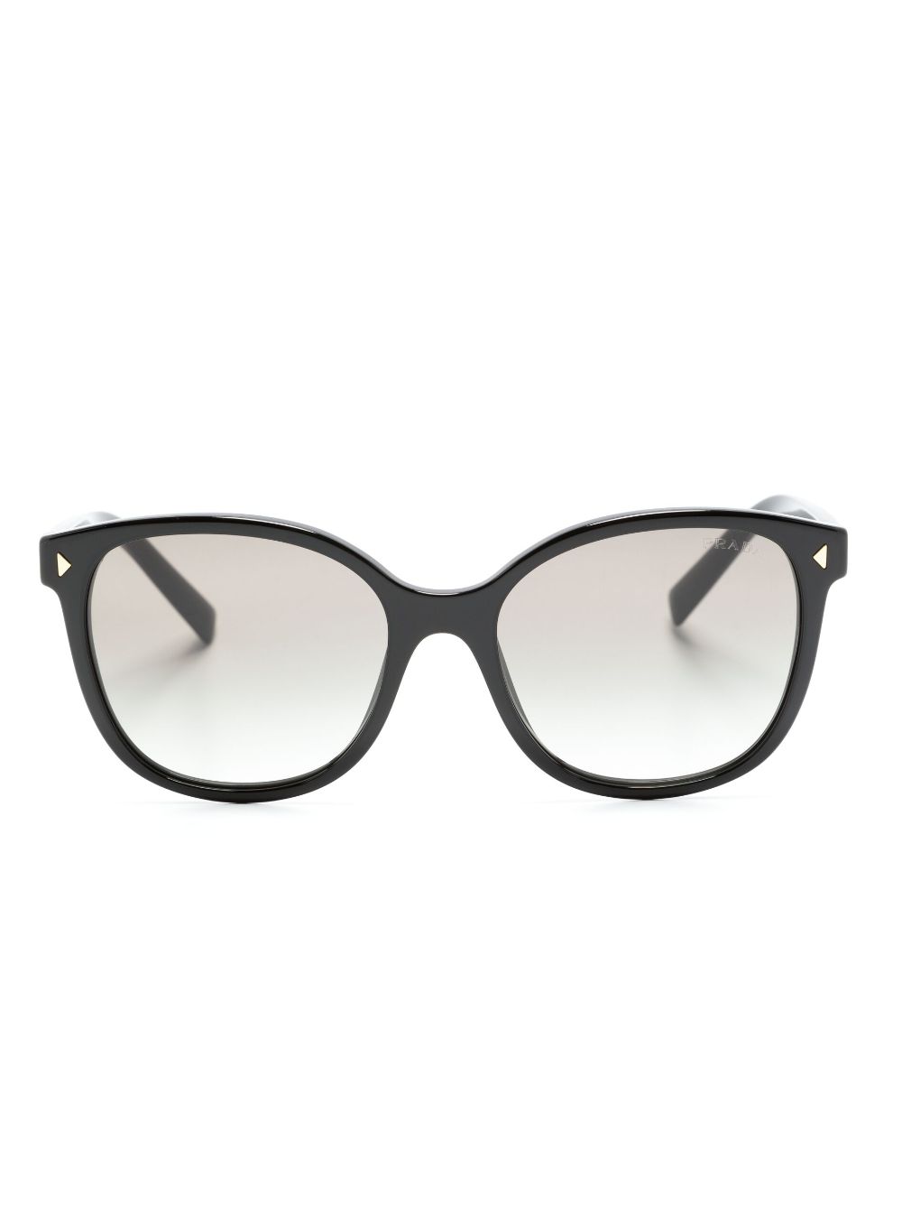 Prada Eyewear Sonnenbrille mit eckigem Gestell - Schwarz von Prada Eyewear
