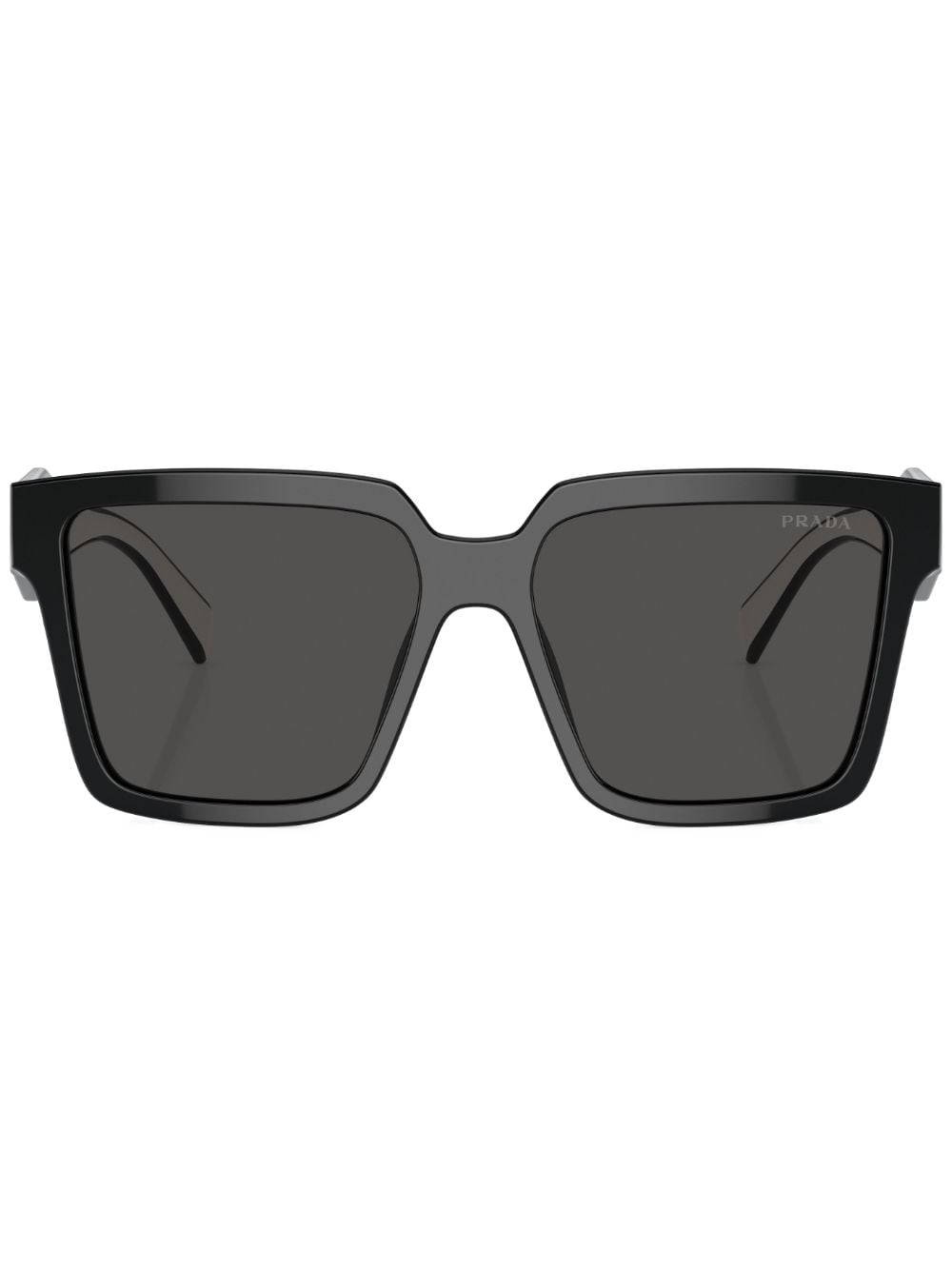 Prada Eyewear Sonnenbrille mit eckigem Gestell - Schwarz von Prada Eyewear