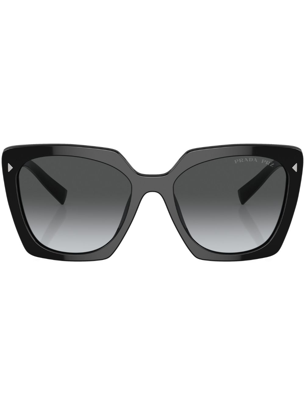 Prada Eyewear Sonnenbrille mit eckigen Formen - Schwarz von Prada Eyewear
