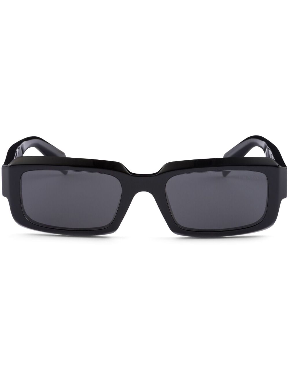 Prada Eyewear Symbole Sonnenbrille mit eckigem Gestell - Schwarz von Prada Eyewear