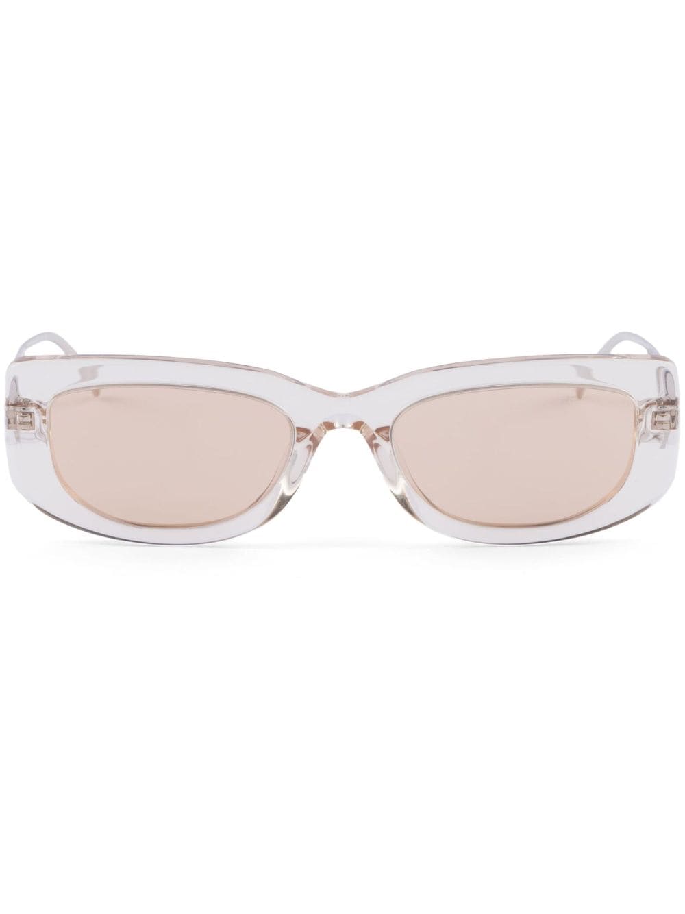 Prada Eyewear Sonnenbrille mit Sheer-Effekt - Nude von Prada Eyewear