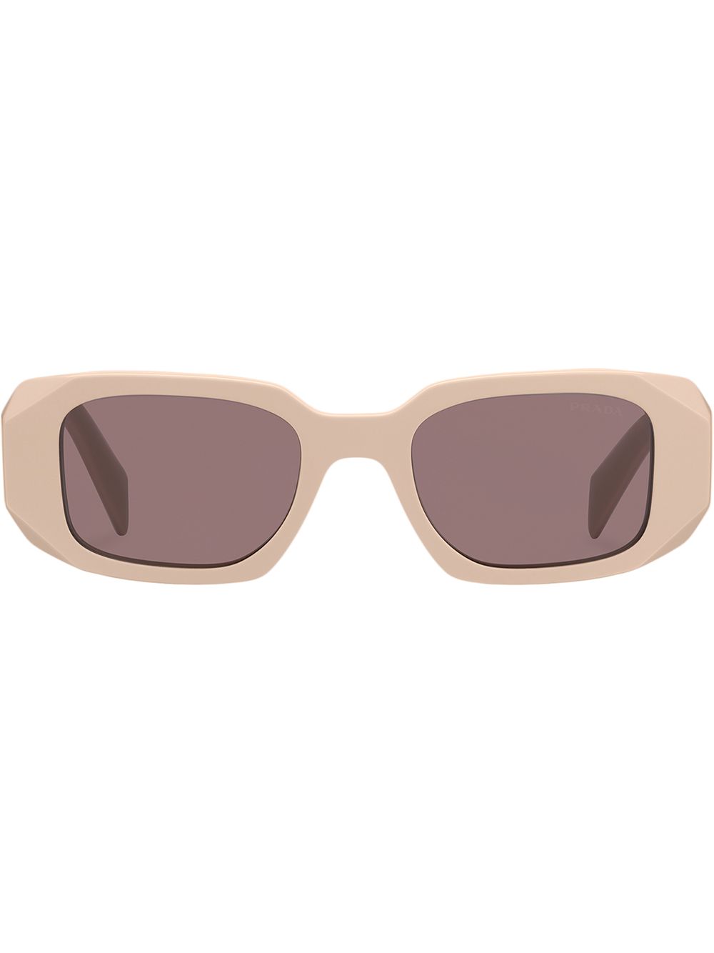 Prada Eyewear Sonnenbrille mit eckigem Gestell - Grau von Prada Eyewear