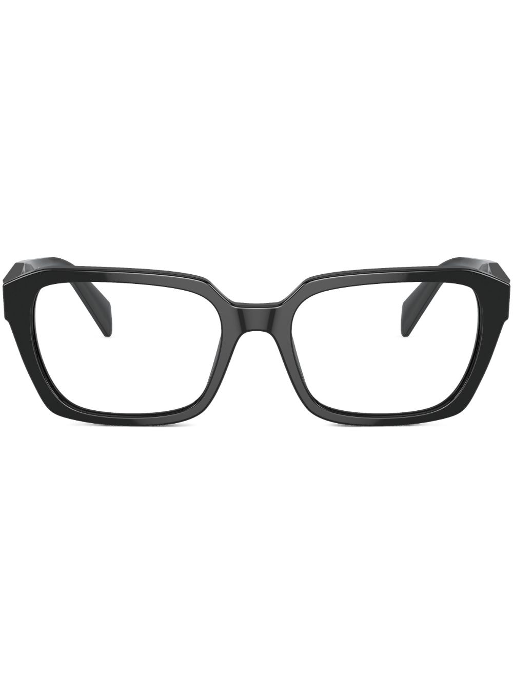 Prada Eyewear Brille mit eckigem Gestell - Schwarz von Prada Eyewear